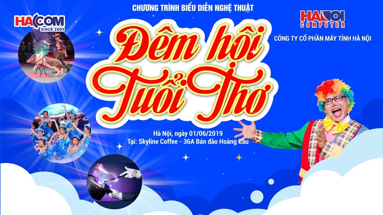 Tết Thiếu Nhi HACOM 2019: Đêm hội tuổi thơ rạng rỡ niềm vui