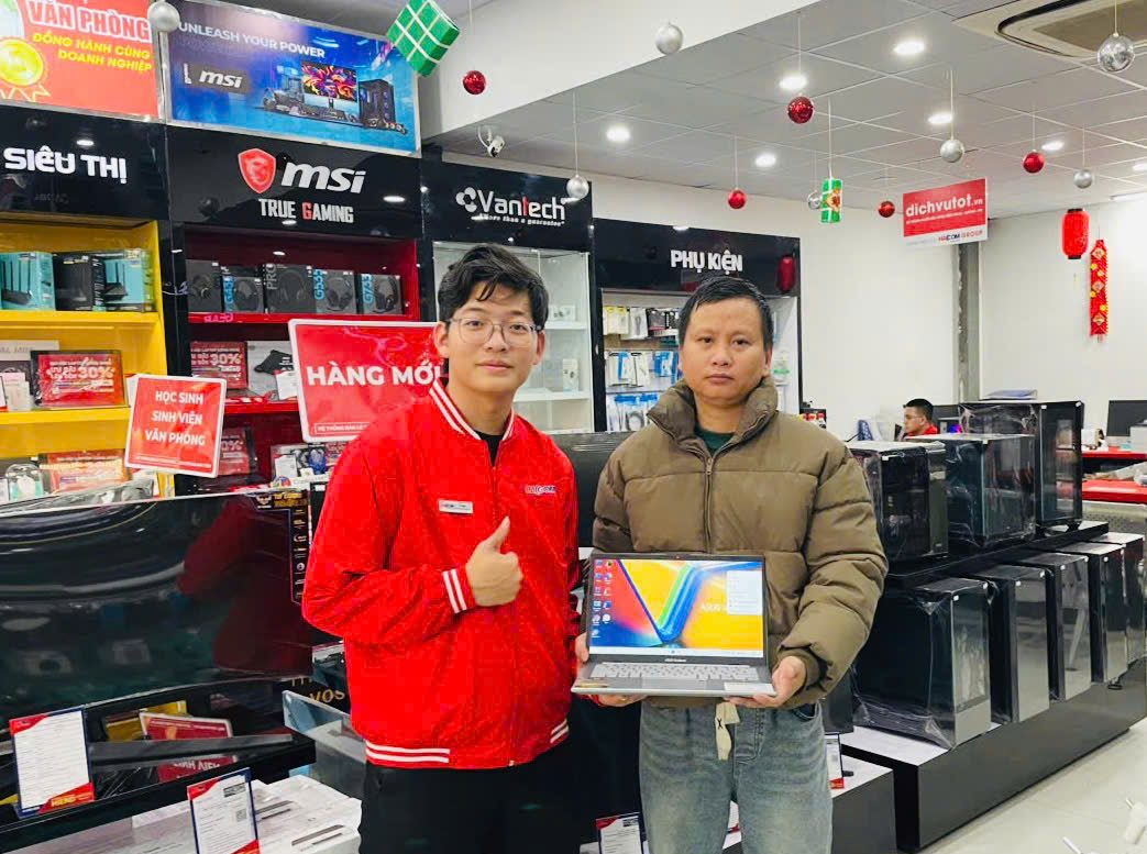 khach_hang_Laptop Asus VivoBook S3607CA-SH083WS (Ultra 7 255H/16GB RAM/512GB SSD/16 Oled FHD/Win11/Xám) 7