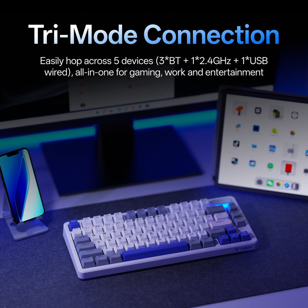 Bàn phím cơ Gaming Rapoo V700DIY-75  3