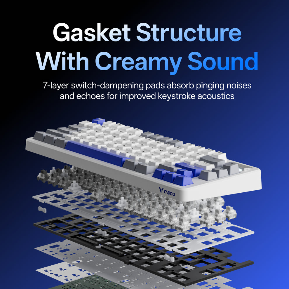 Bàn phím cơ Gaming Rapoo V700DIY-75 2
