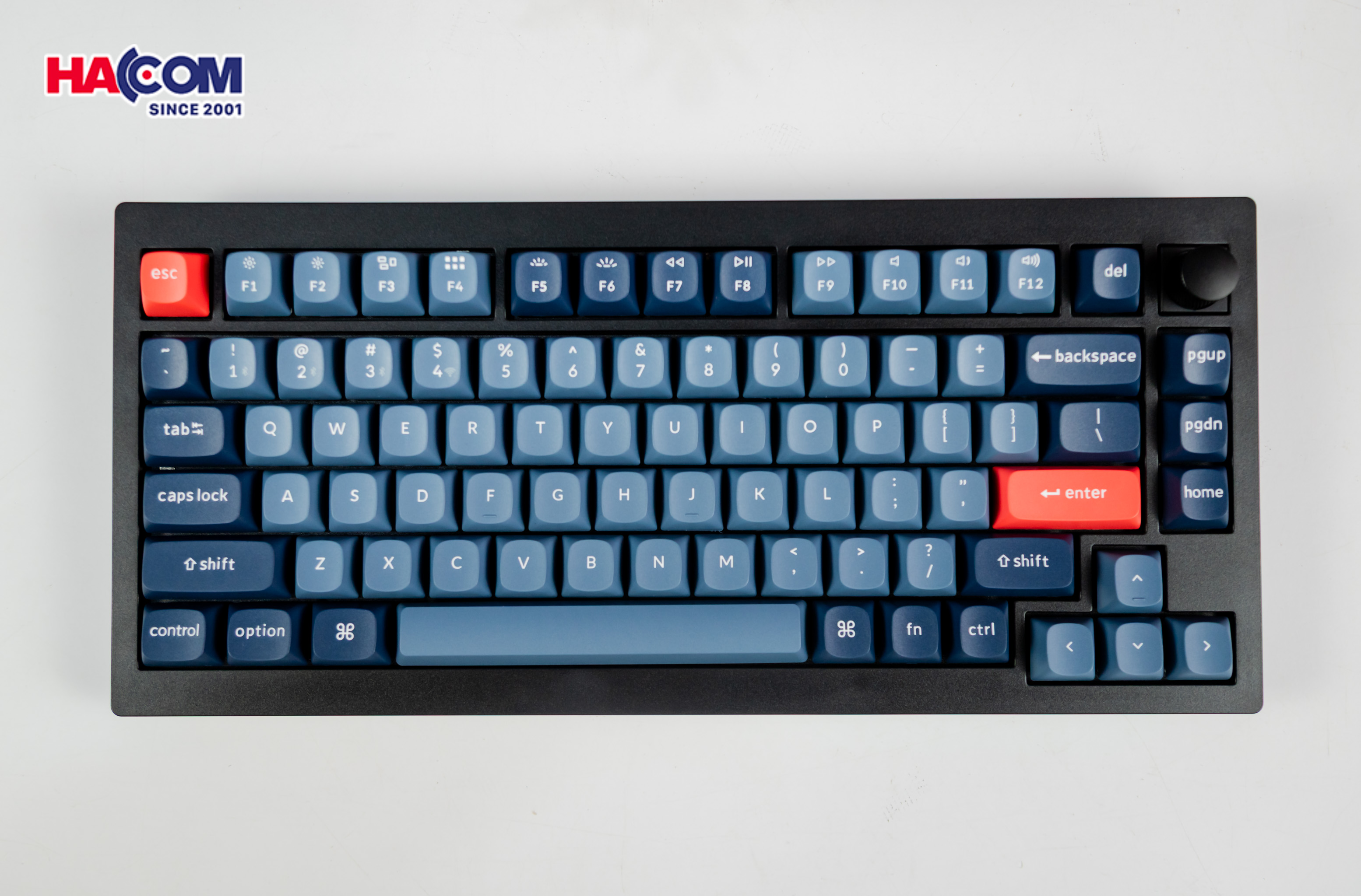 Bàn phím Keychron V1M-D1 V1 Max Swappable RGB Backlight Red Switch 13