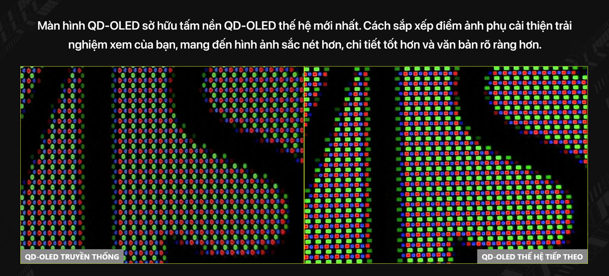 Độ Phân Giải WQHD Cho Chi Tiết Hoàn Hảo