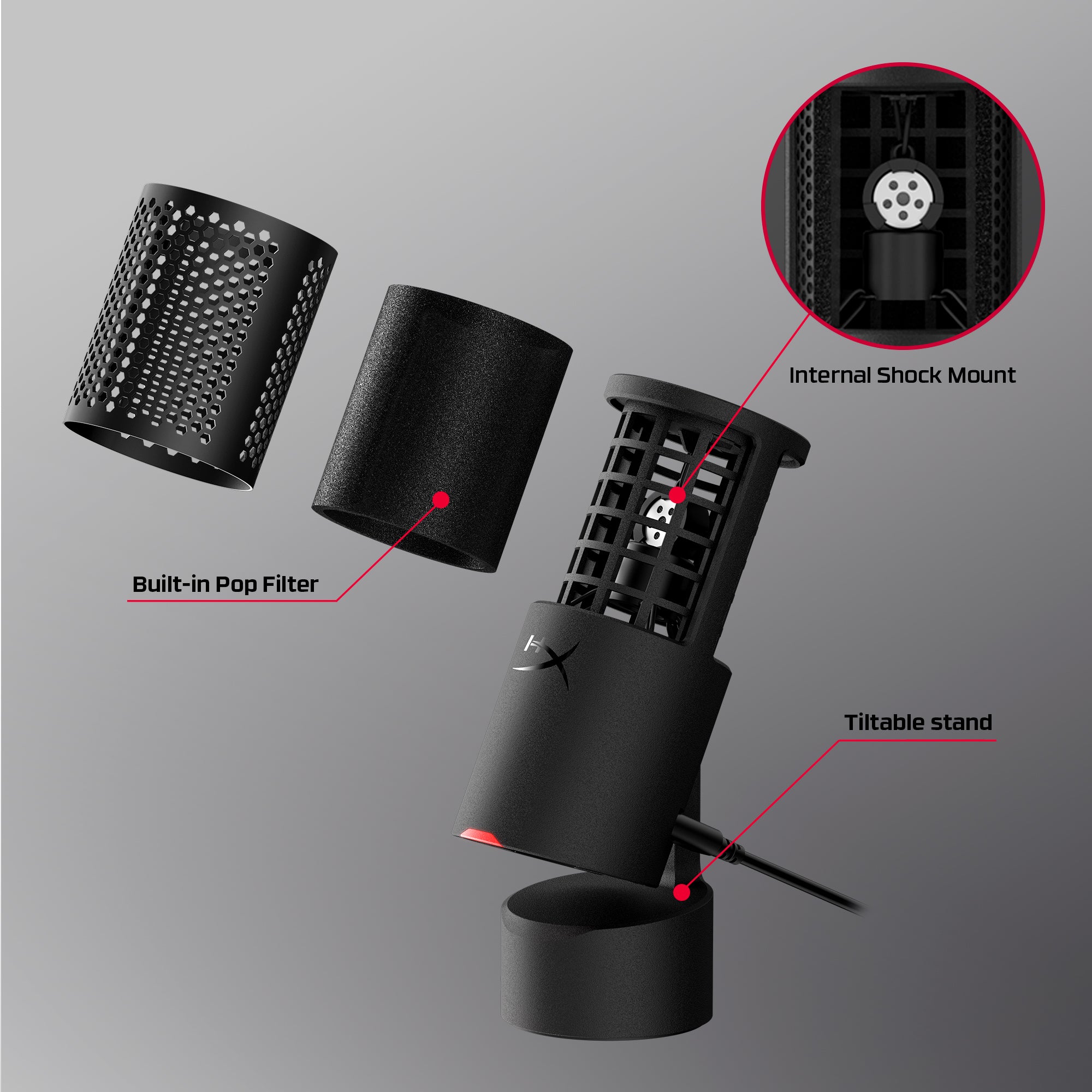 Micro HyperX SoloCast 2 2