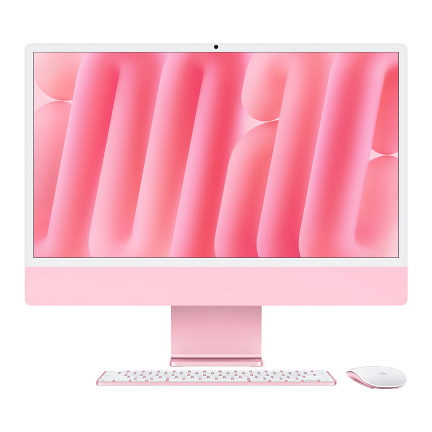 PC Apple iMac M4 (10 core CPU/10 core GPU/32GB RAM/2TB SSD/24 inch 4,5KL/TOUCHID/Pink) (Z1K600047)