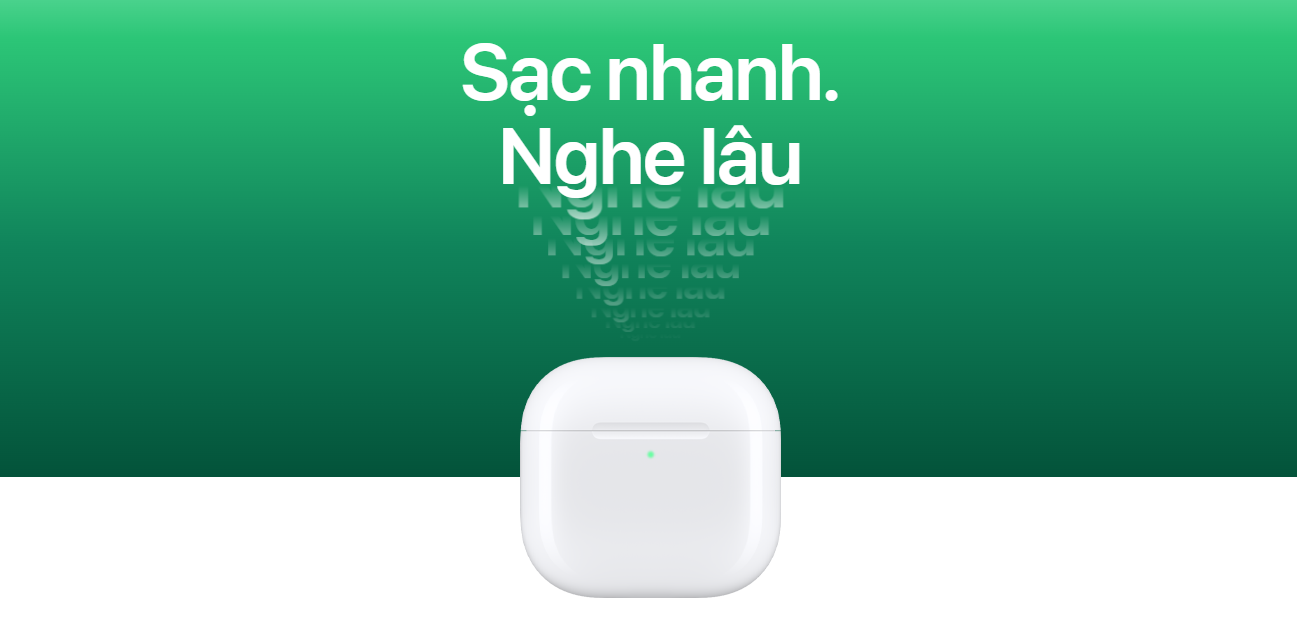 Tai nghe Apple AirPods 4 - Chủ Động Khử Tiếng Ồn (MXP93ZP/A) 6