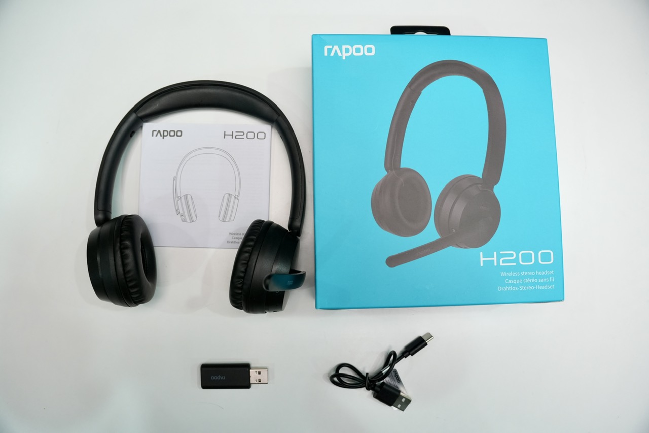 Tai nghe không dây Rapoo H200 1