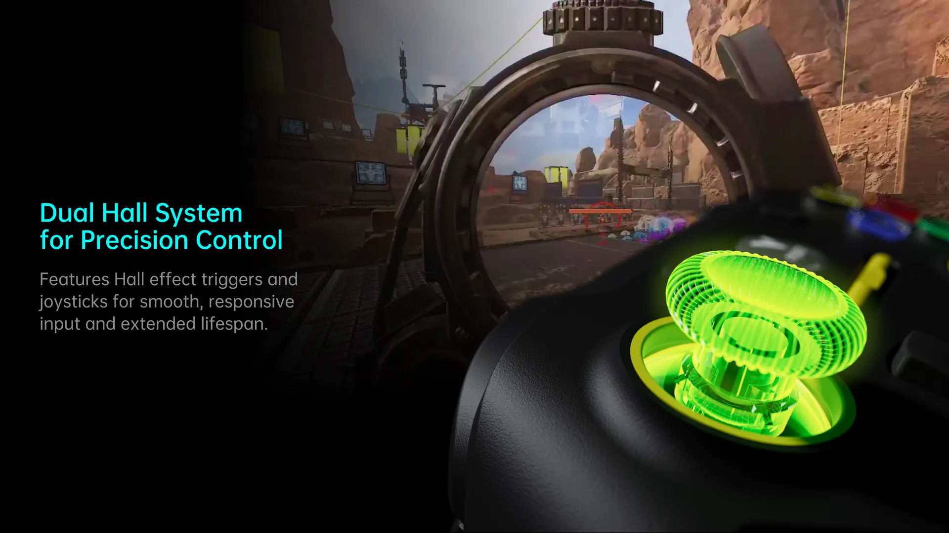 Tay cầm chơi game 2 chế độ kết nối có dây/ không dây Rapoo V610M 3