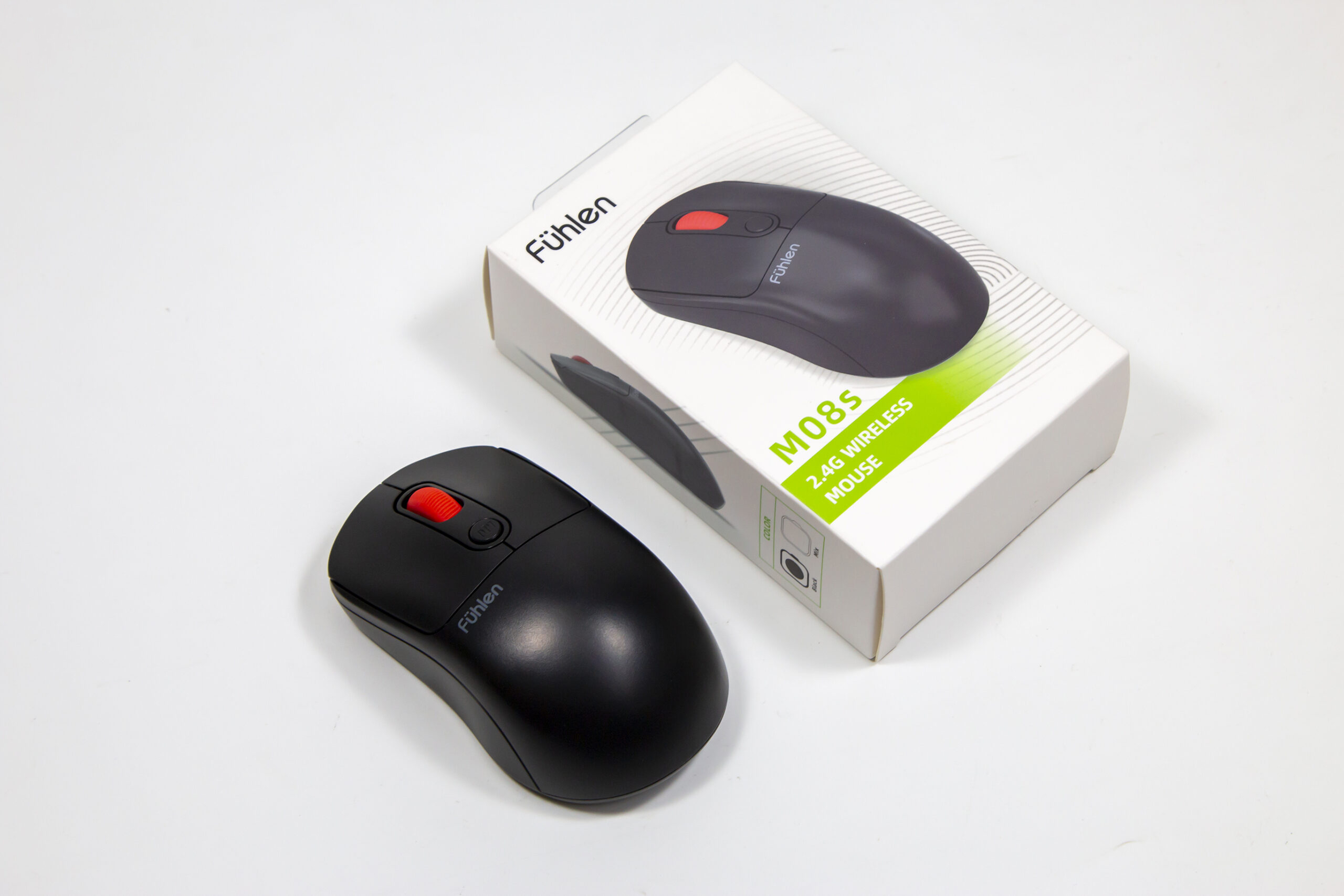 Chuột không dây Fuhlen M08S (Đen) 1