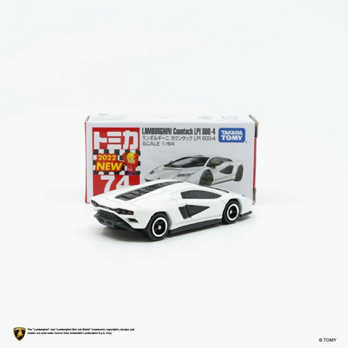 Chỉnh sửa sản phẩm: Mô hình Tomica No.74 Lamborghini Countach LPI800-4(Box) 5