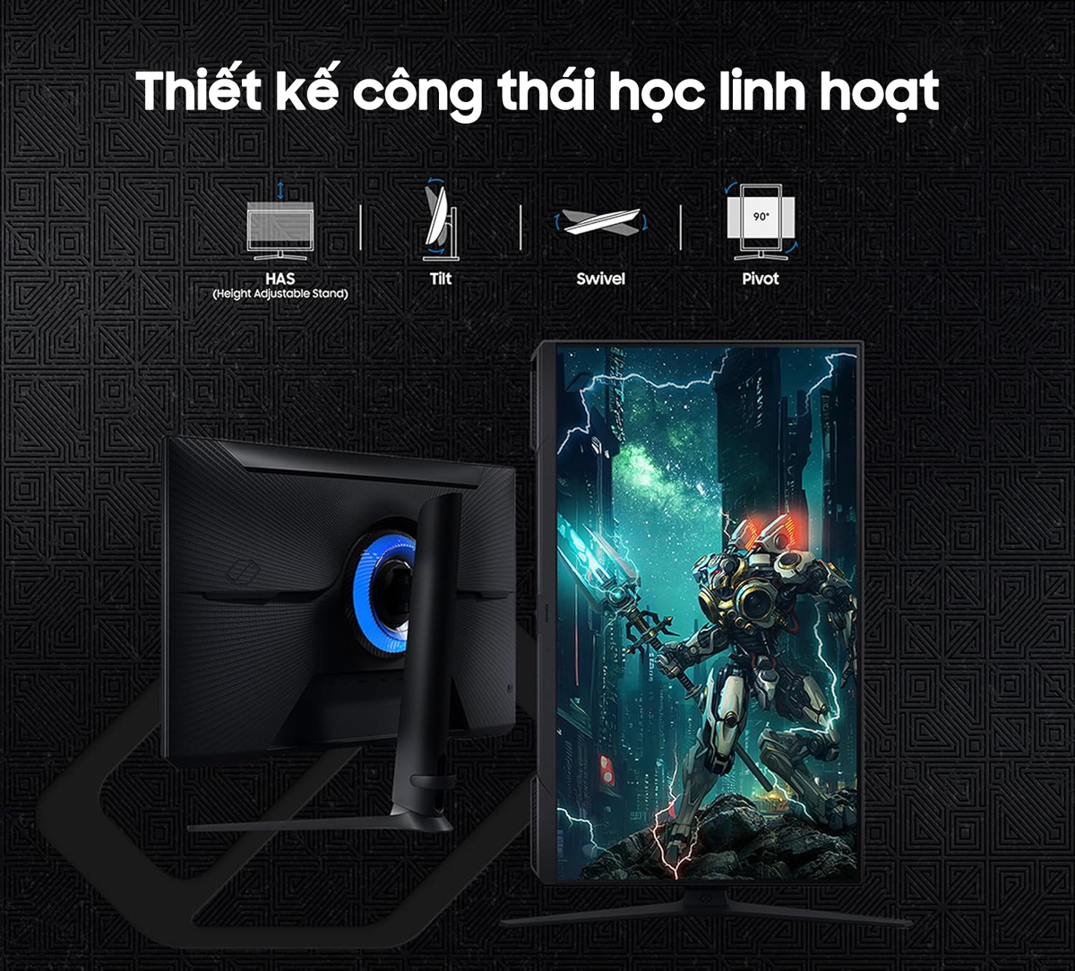 Màn hình Samsung Odyssey G3 G30D LS27DG302 - HACOM