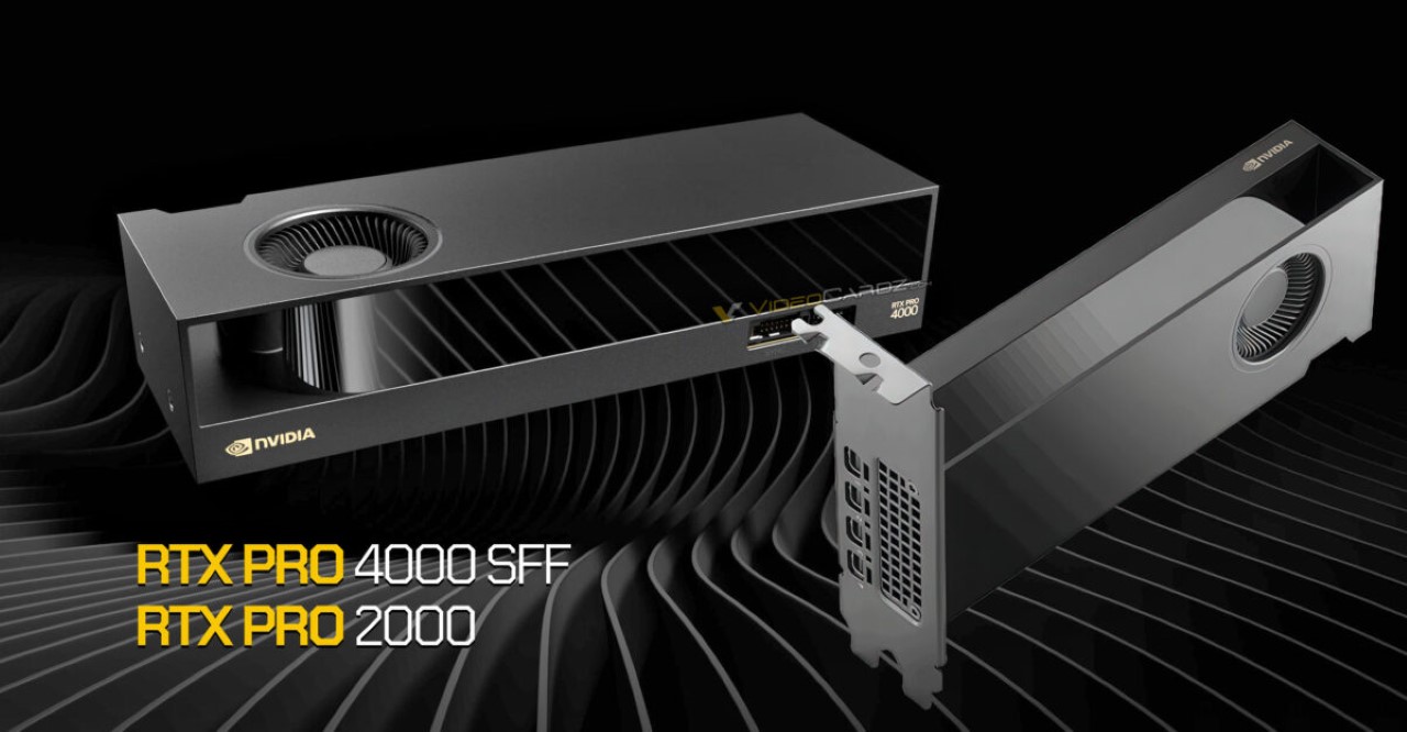 NVIDIA ra mắt RTX PRO 4000 SFF và RTX PRO 2000 Blackwell