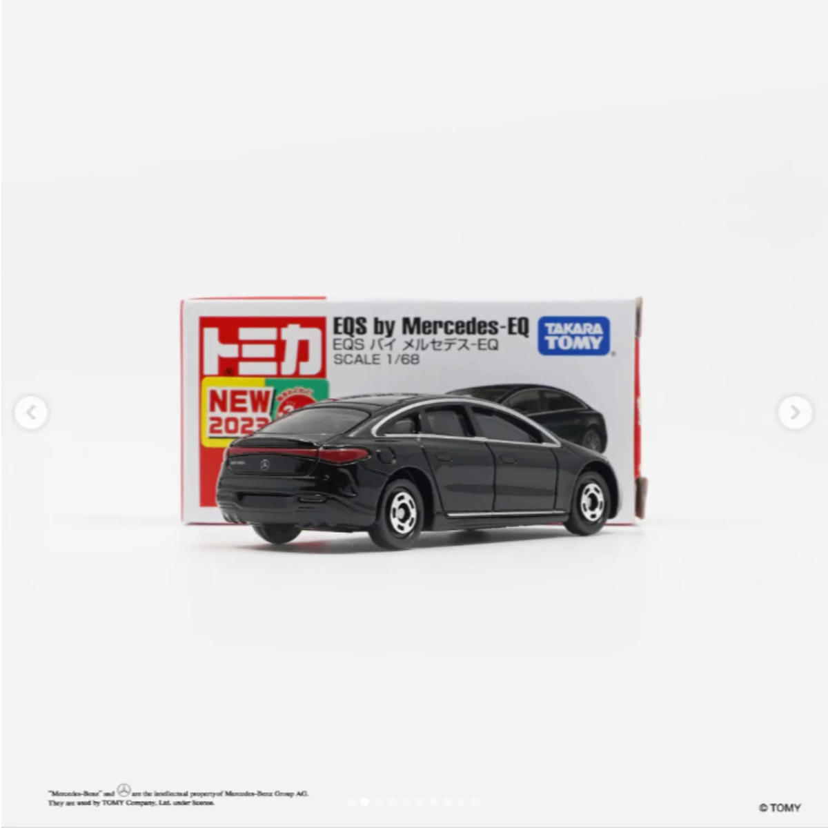 Chỉnh sửa sản phẩm: Mô hình Tomica No.47-8 Mercedes Benz EQ 4