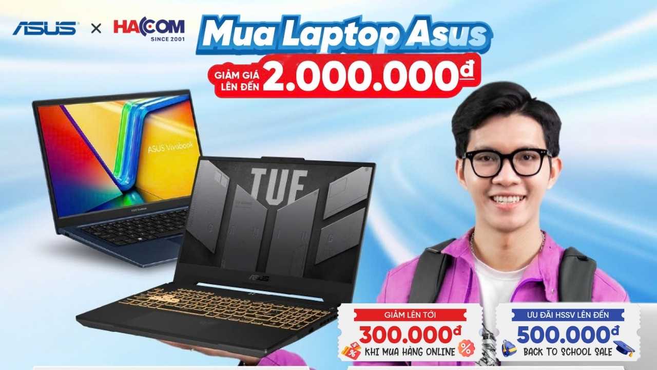 Back To School 2025 cùng HACOM - Asus Ảnh 1