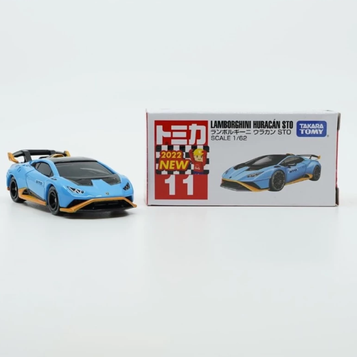Mô hình Tomica No.11 Lamborghini Huracan STO 1