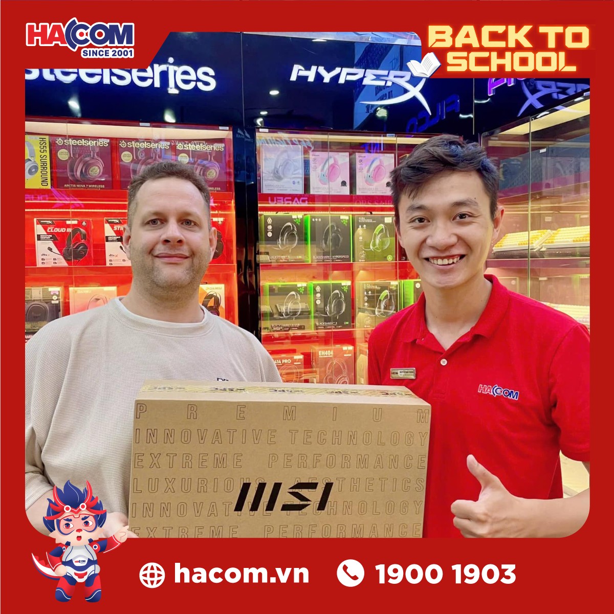 Back To School 2025 cùng HACOM - MSI Ảnh 2