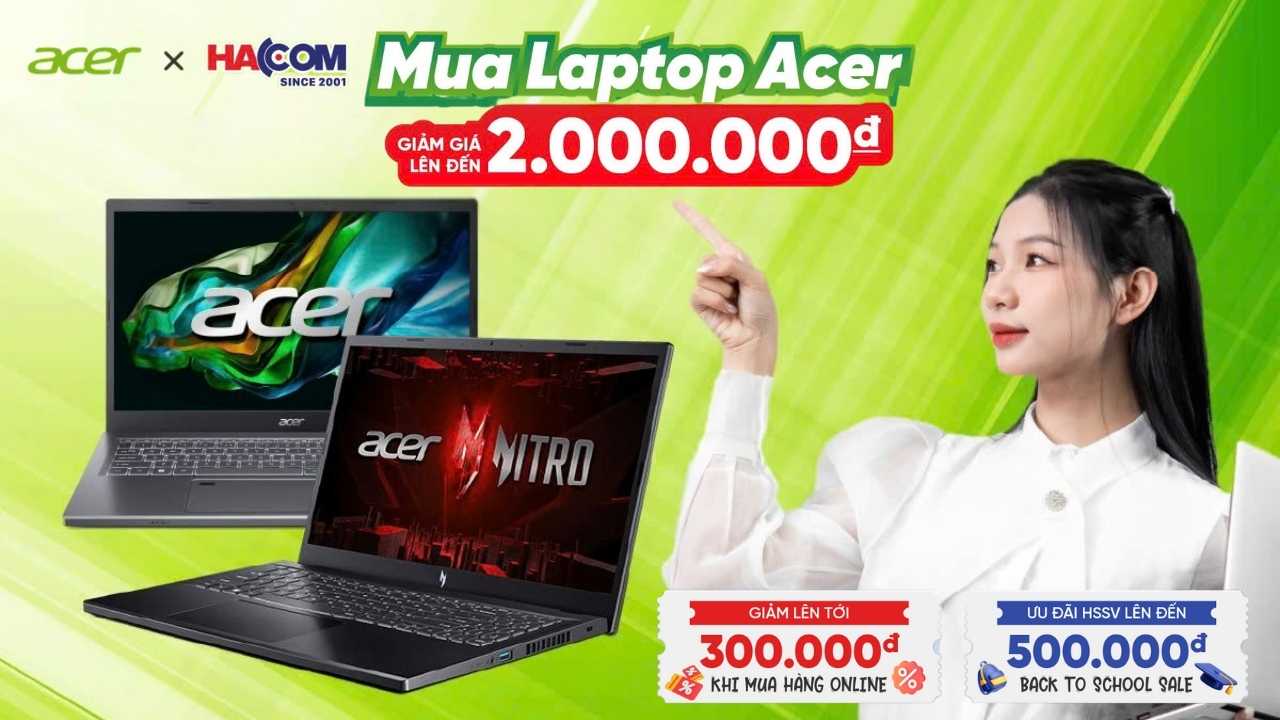 Back To School 2025 cùng HACOM - ACER Ảnh 1
