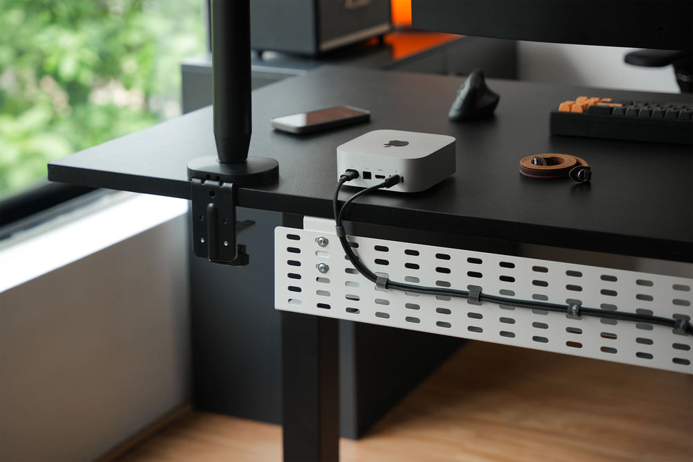 Khay giấu dây kẹp bàn HyperWork HPW-CM03-BLK-XL Đen