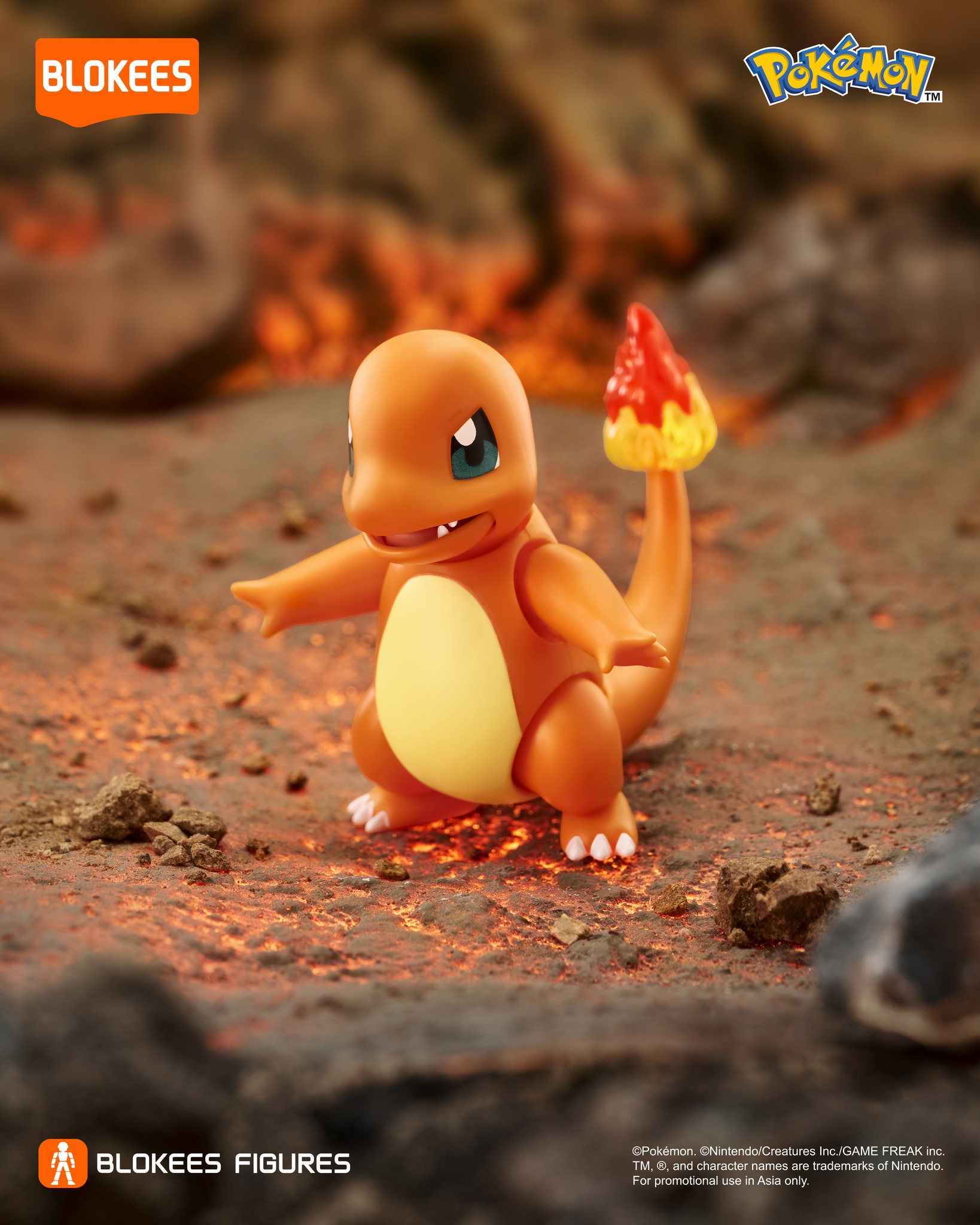 Mô hình Blokees Pokémon 74006- Pokémon Classic Edition S-charmander 2