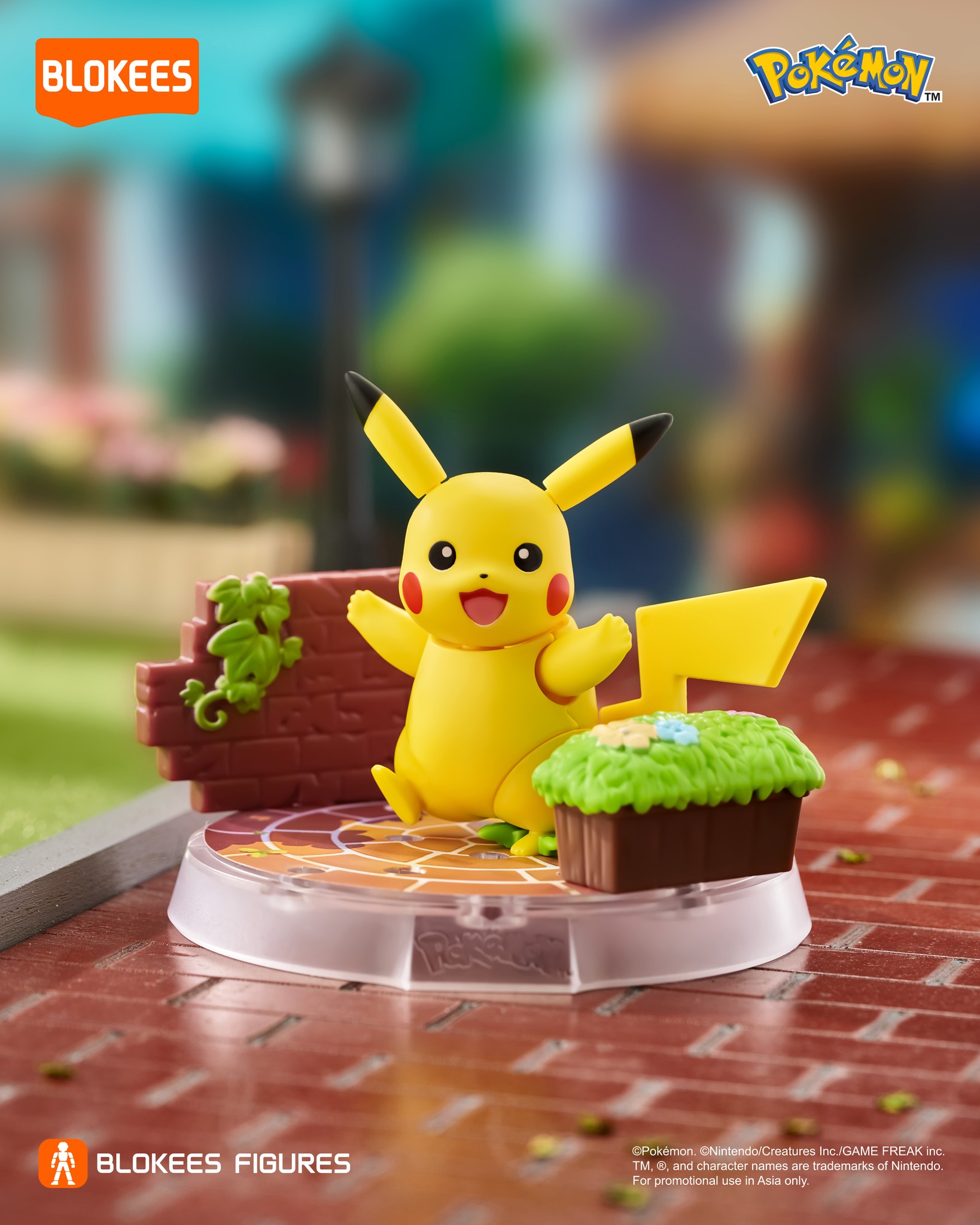 Mô hình Blokees Pokémon 74001-Pokémon Classic Edition S-Pikachu 1