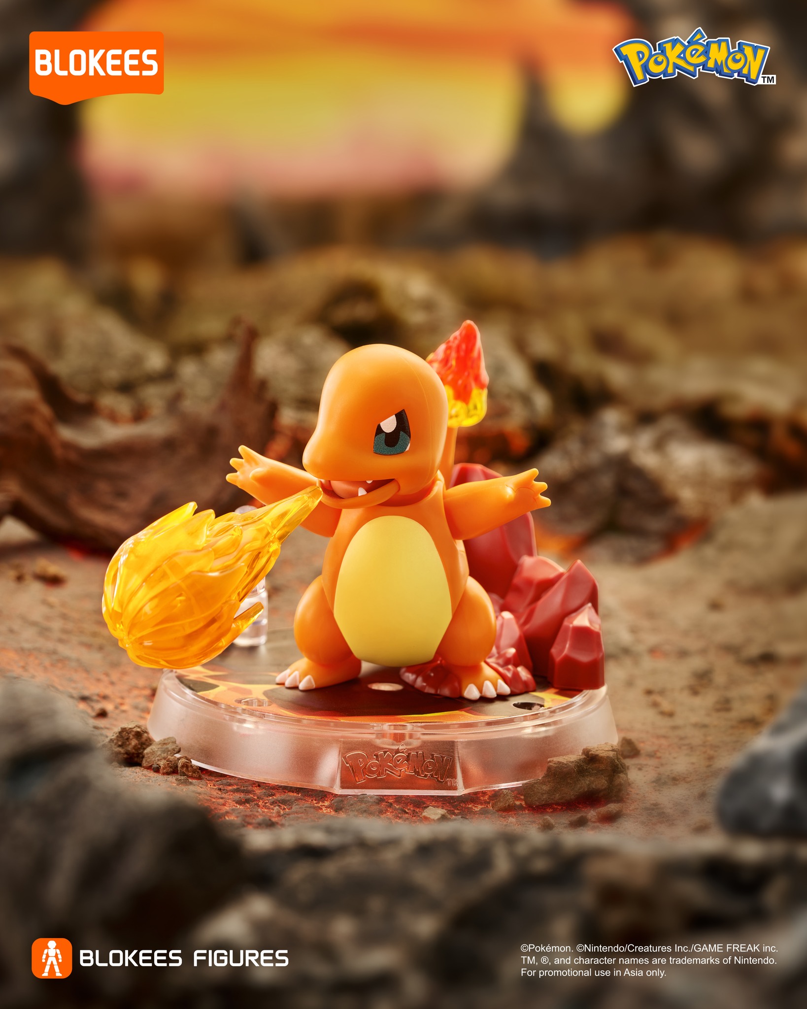 Mô hình Blokees Pokémon 74006- Pokémon Classic Edition S-charmander 3