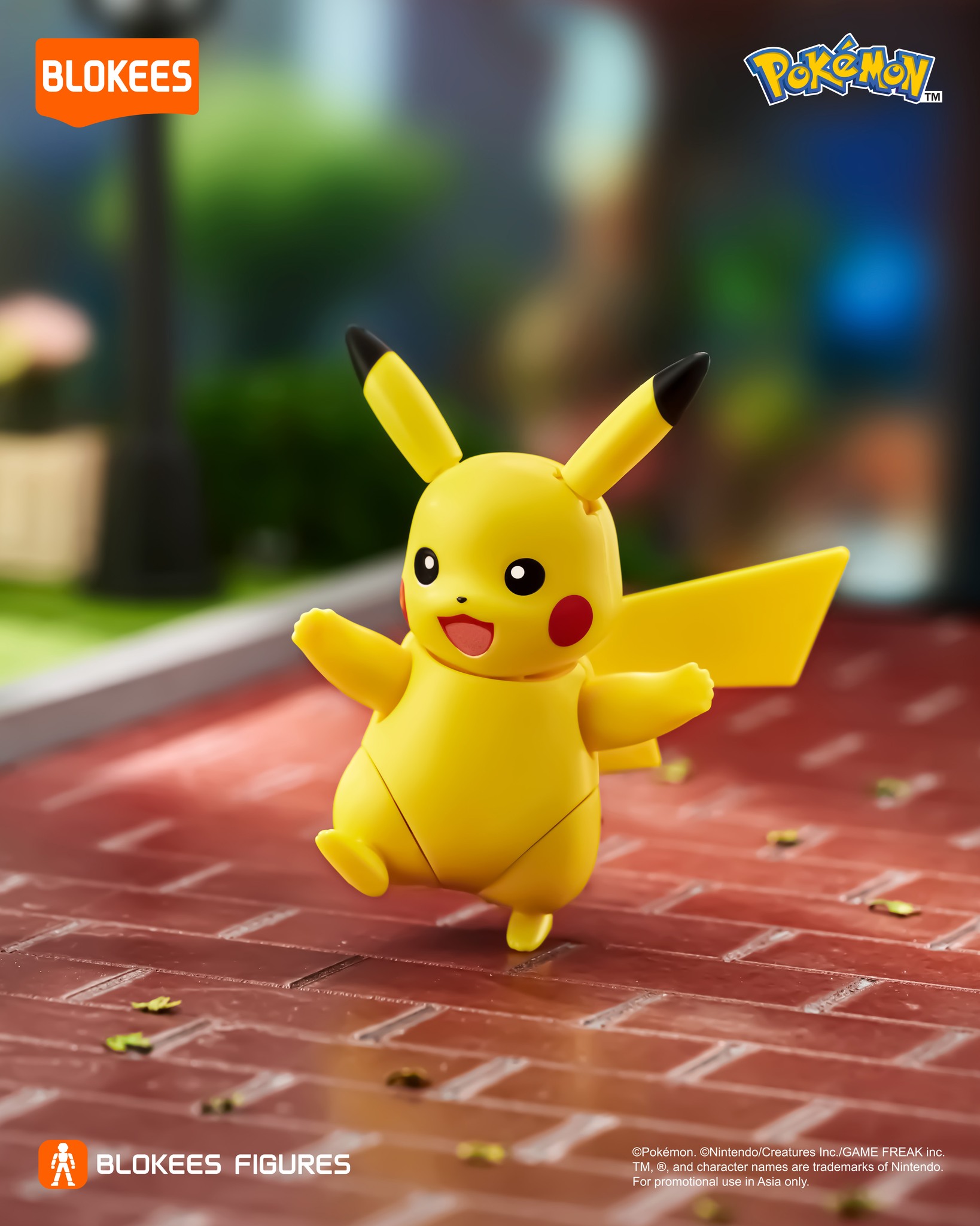 Mô hình Blokees Pokémon 74001-Pokémon Classic Edition S-Pikachu 3