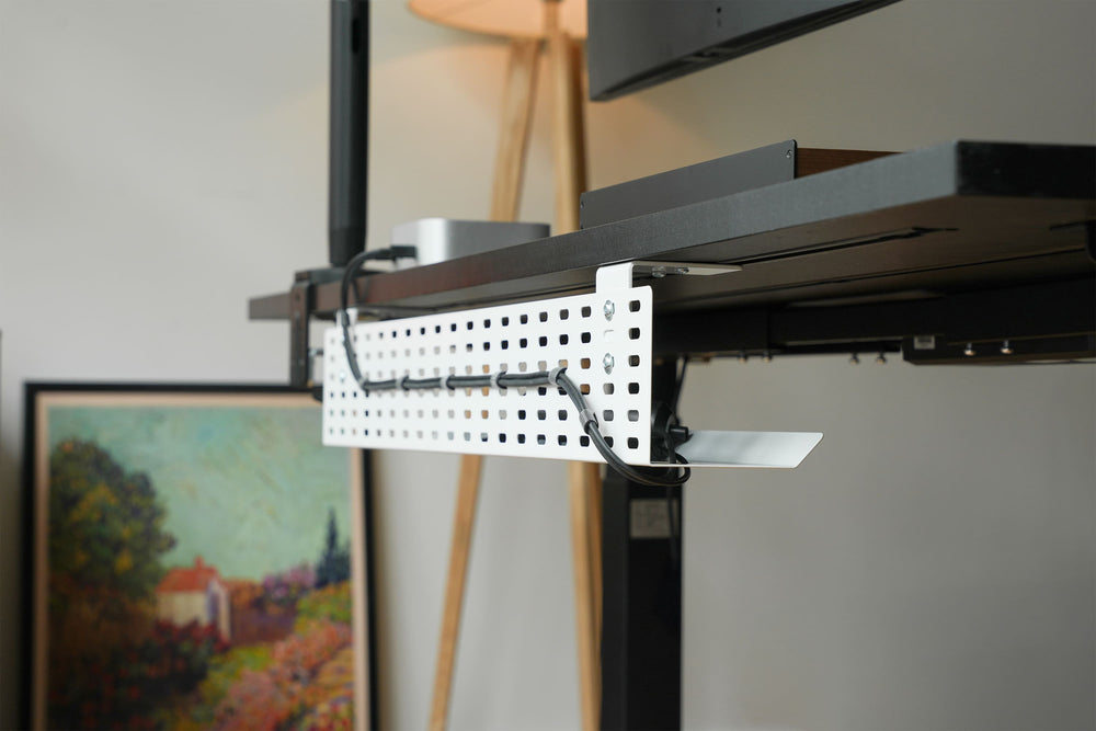 Khay giấu dây kẹp bàn HyperWork HPW-CM03-BLK-XL Đen