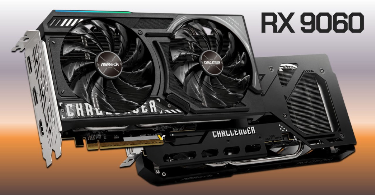 ASRock ra mắt Radeon RX 9060 Challenger