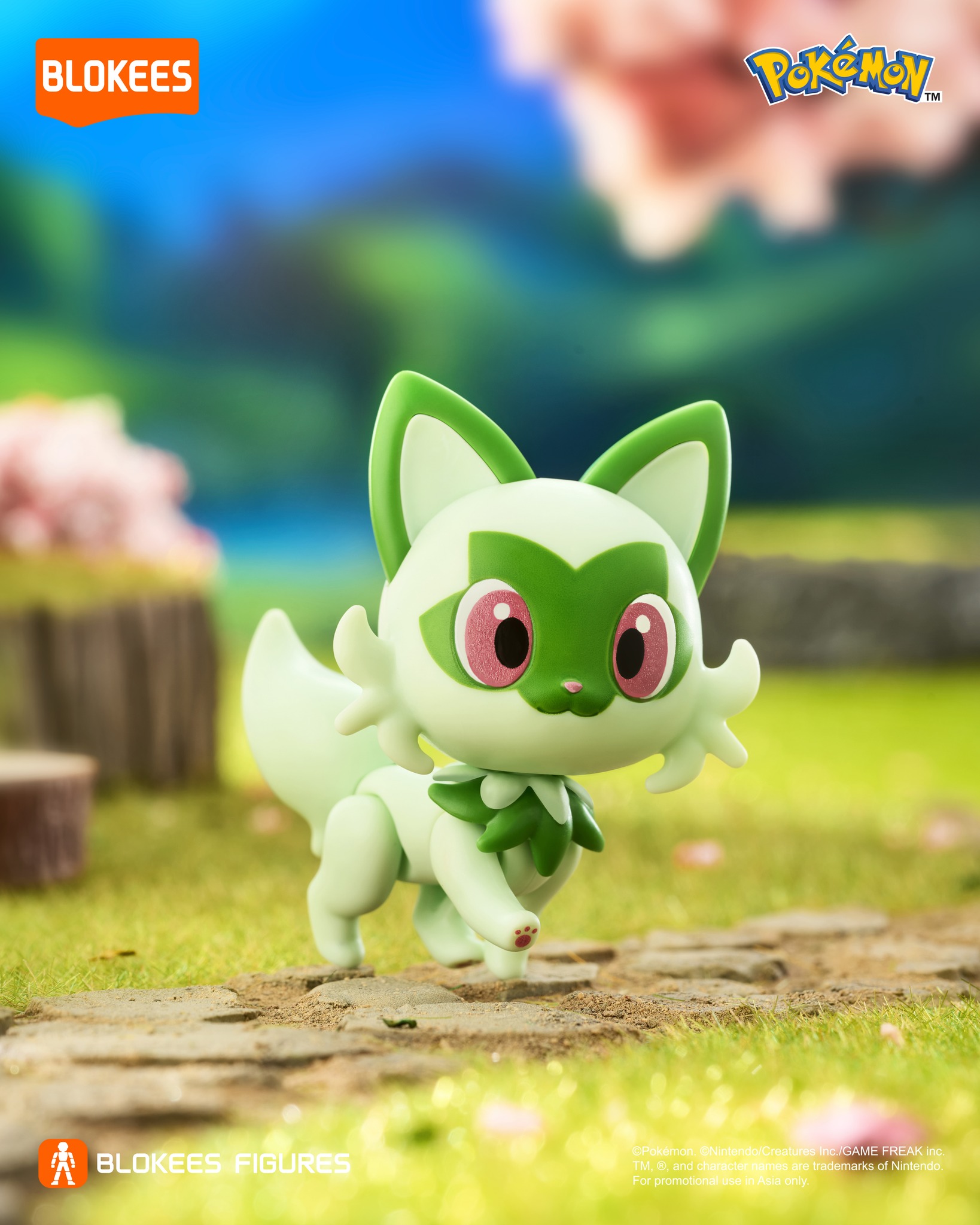 Mô hình Blokees Pokemon Classic Edition S-Sprigatito 2