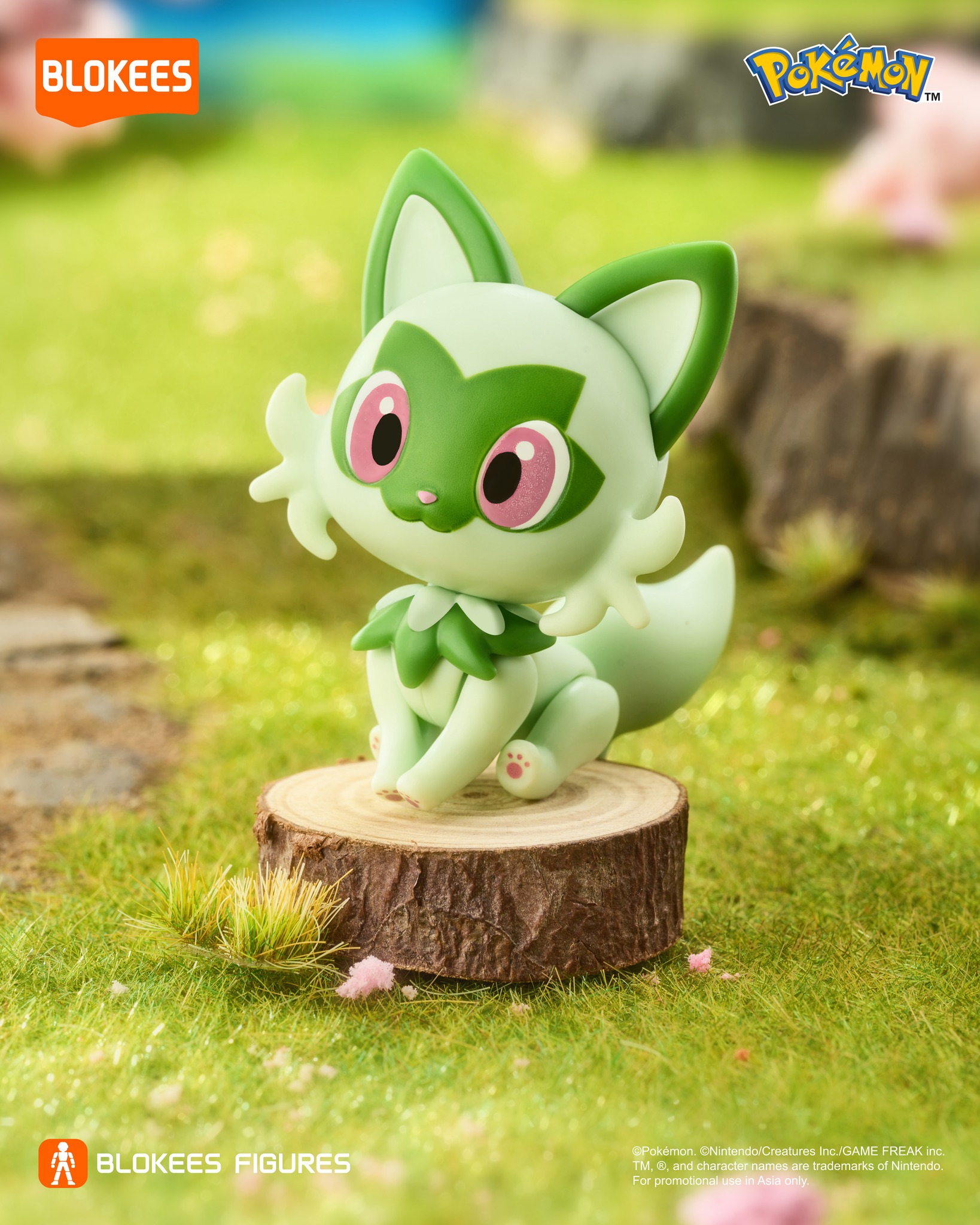 Mô hình Blokees Pokemon Classic Edition S-Sprigatito 1