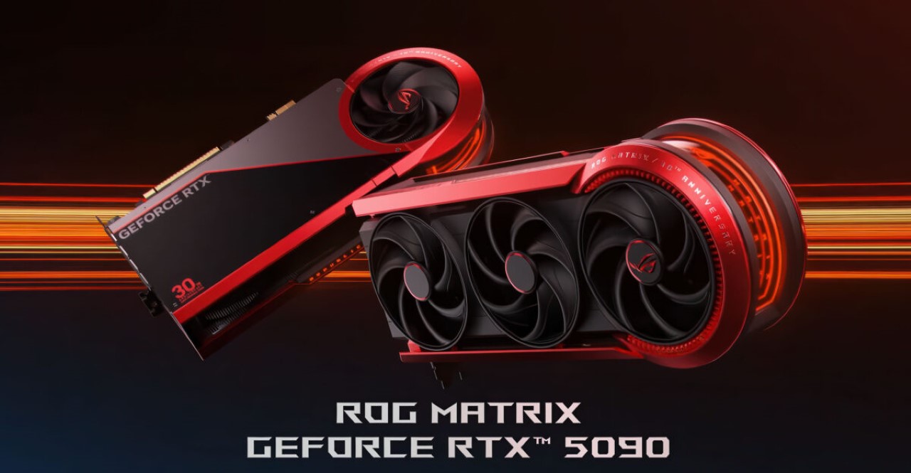 ASUS công bố GeForce RTX 5090 ROG Matrix phiên bản giới hạn