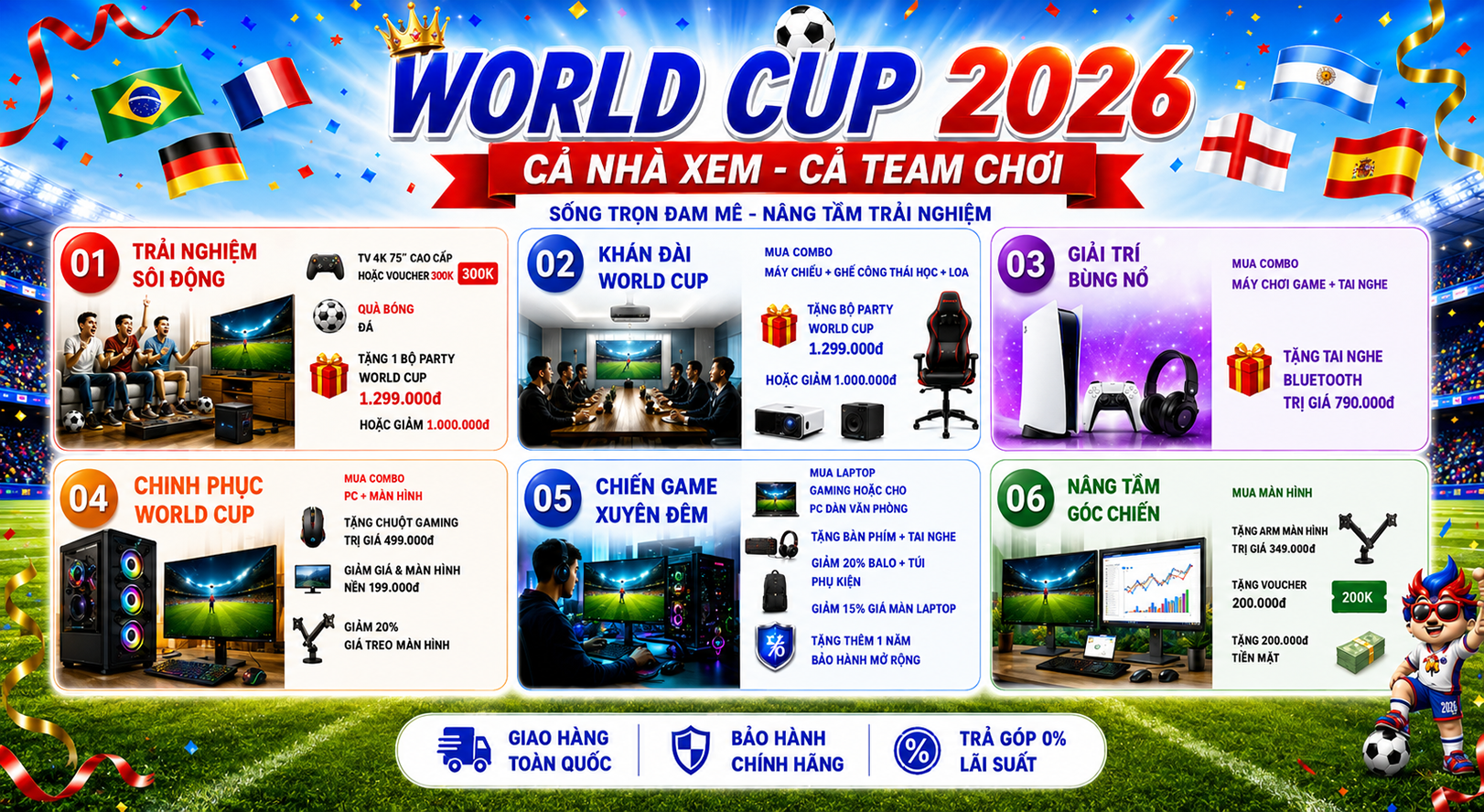 Khuyến Mãi - Mùa World Cup