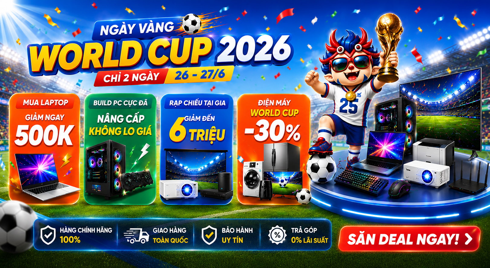 Ngày vàng - Giảm sốc