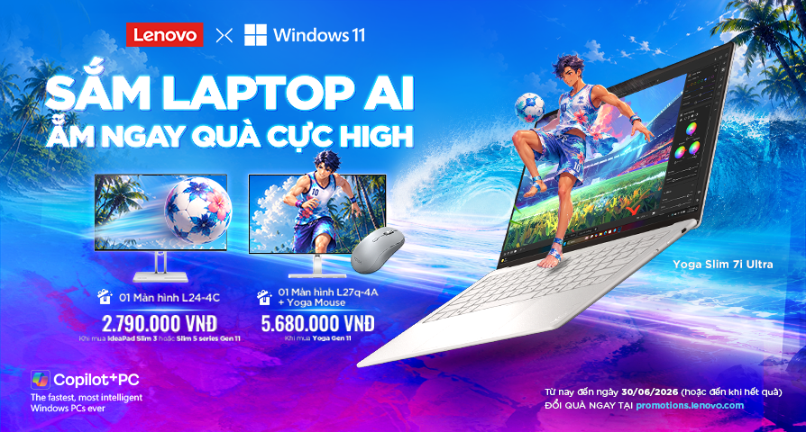 Lenovo trang chủ tháng 5 2025