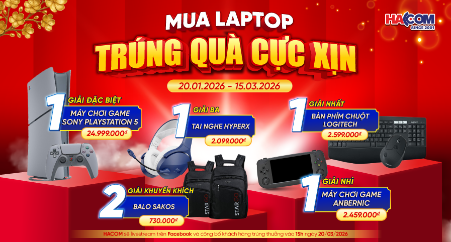 Tết sắm Laptop - Quà to đỉnh chóp