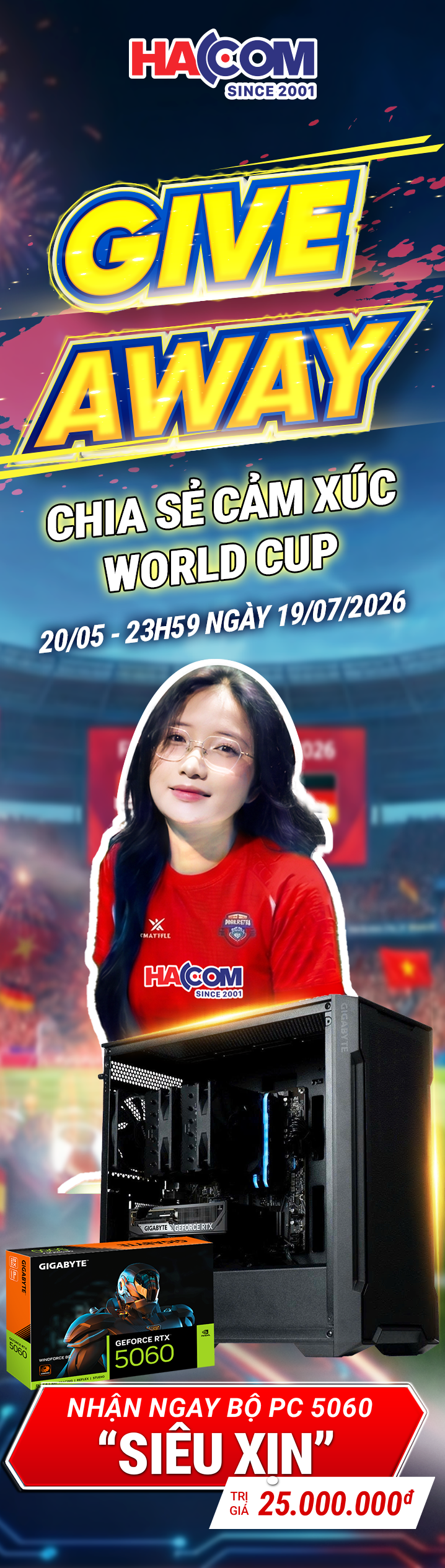 Banner chạy dọc bên phải