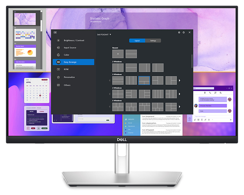 BannerMàn Hình Máy Tính, Tay Treo