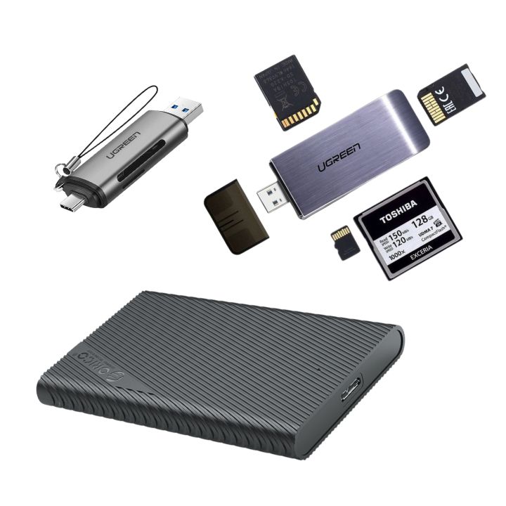 Thiết Bị Lưu Trữ, USB, Thẻ