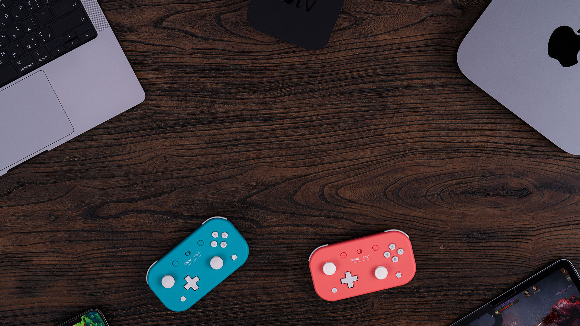 tay cam choi game 8bitdo lite 2 bluetooth gamepad 4