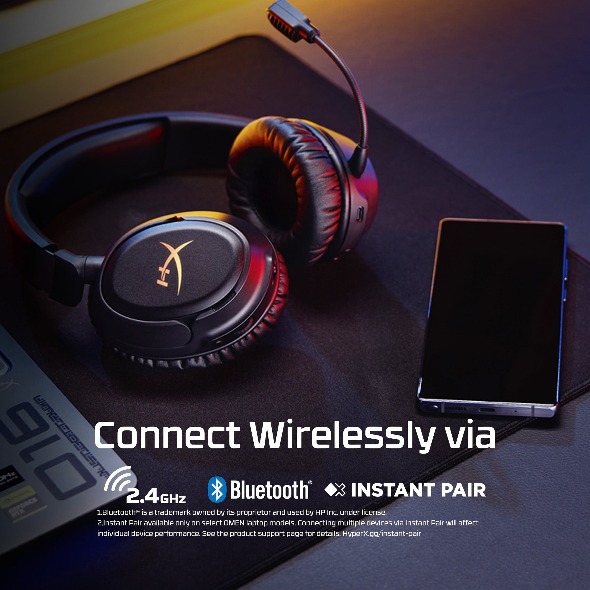 tai nghe hyperx cloud flight 2 wireless 2