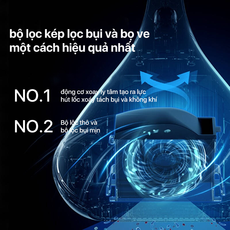 may hut bui dem giuong deerma cm800 4