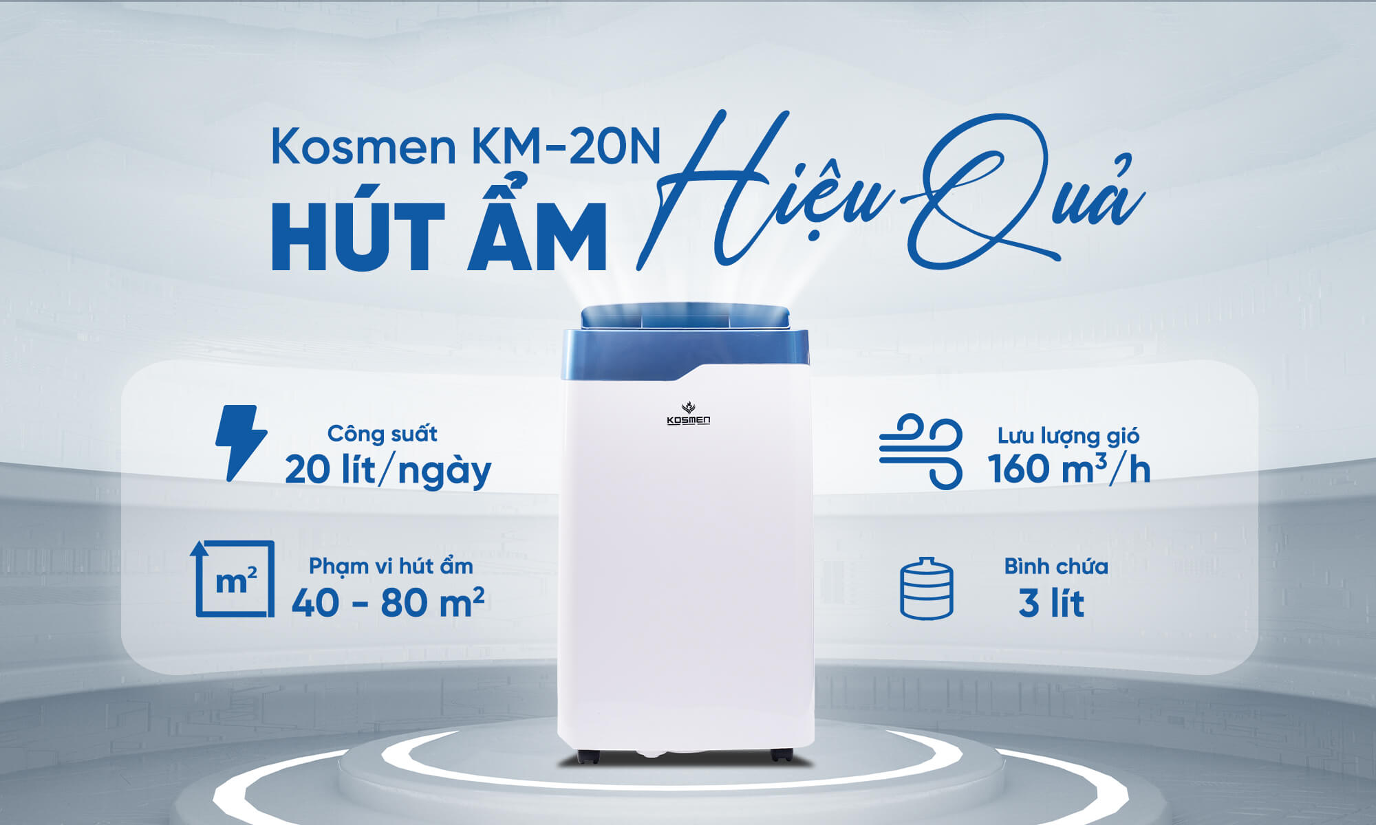 may hut am dan dung kosmen km 20n hakm0002 6