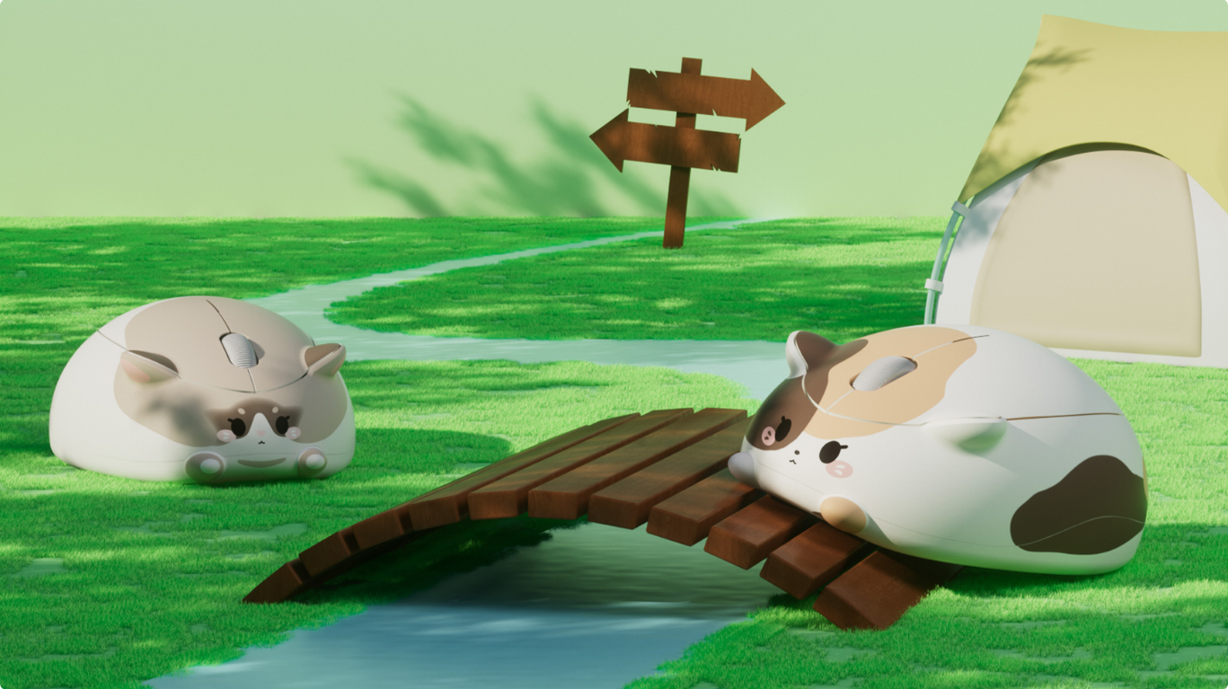 chuot khong day akko cat theme mouse calico meak0032 1