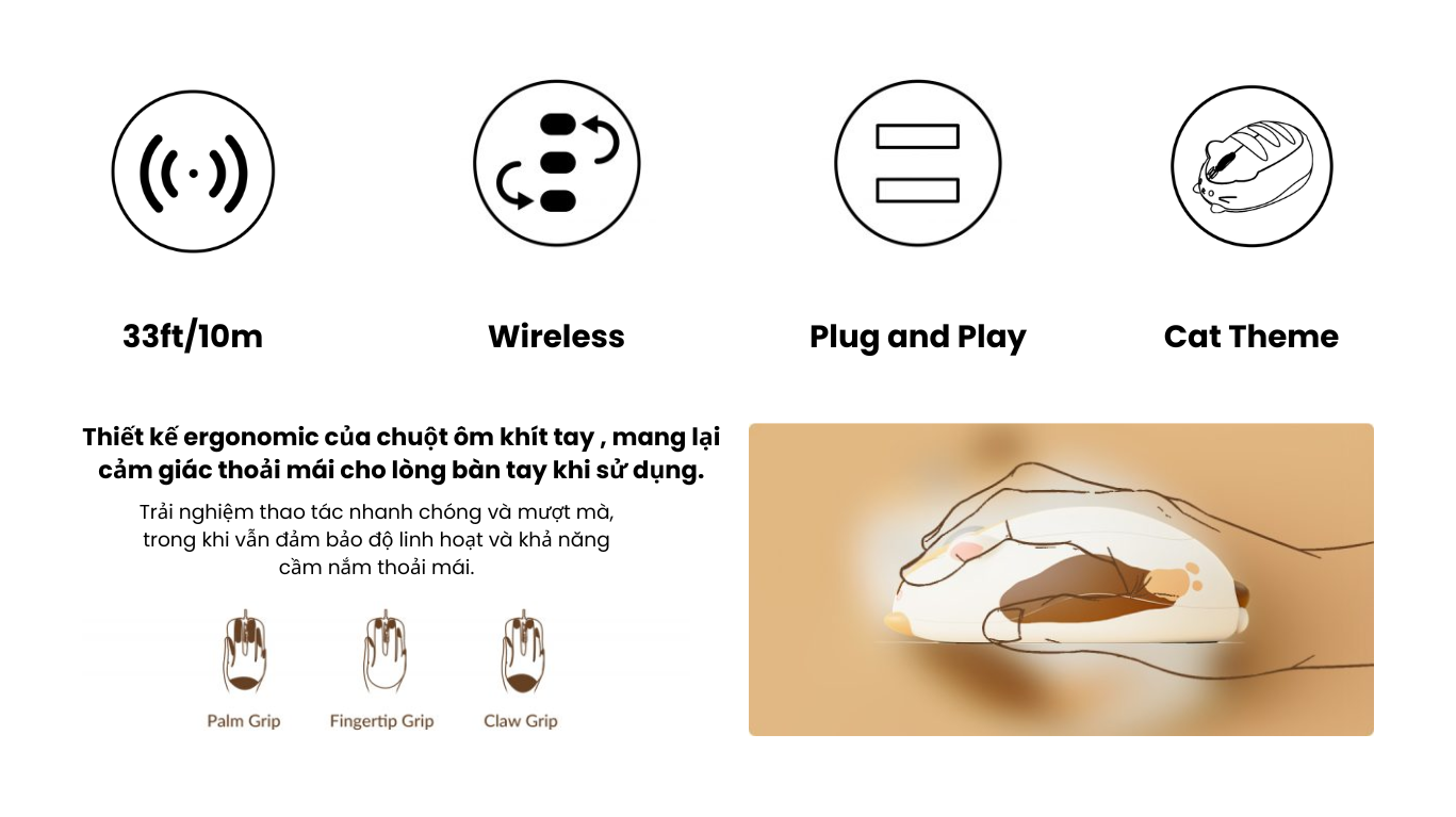 chuot khong day akko cat theme mouse calico meak0032 2