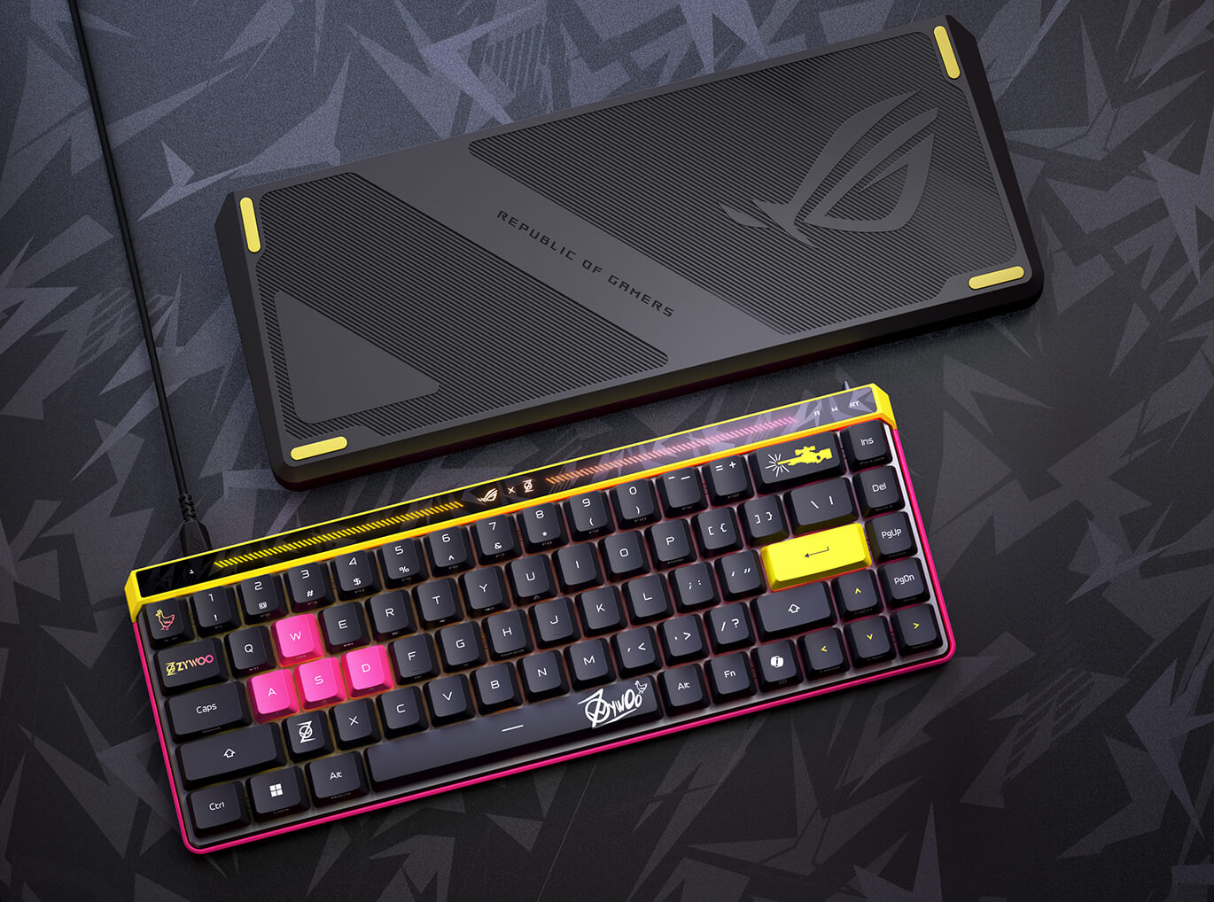 ban phim asus rog falchion ace hfx zywoo edition kbas0101