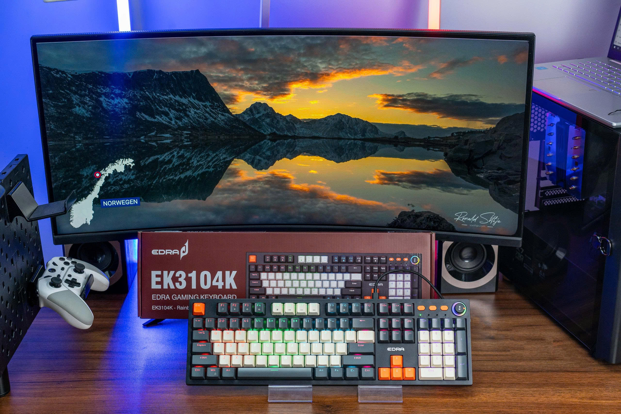 ban phim co edra ek3104k 01