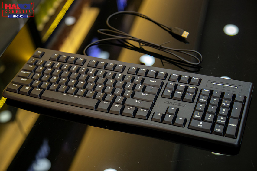 ban phim dareu lk185 usb black hacom 2