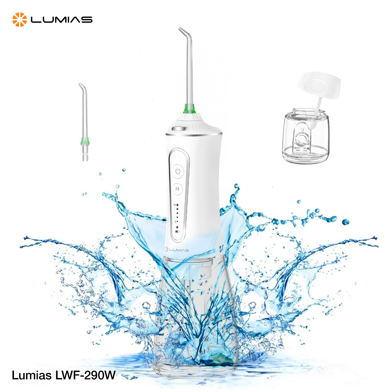 Máy Tăm Nước Dung Tích 280ML Lumias LWF-280W - Màu Trắng 3