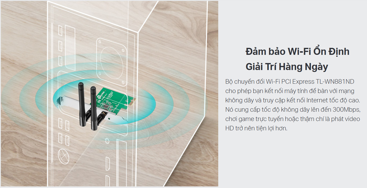 card mang tplink tl wn881nd pci e hacom 2