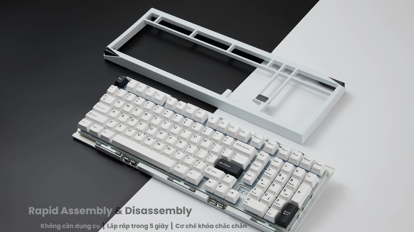 Bàn phím AKKO Mineral 02 VIA 12