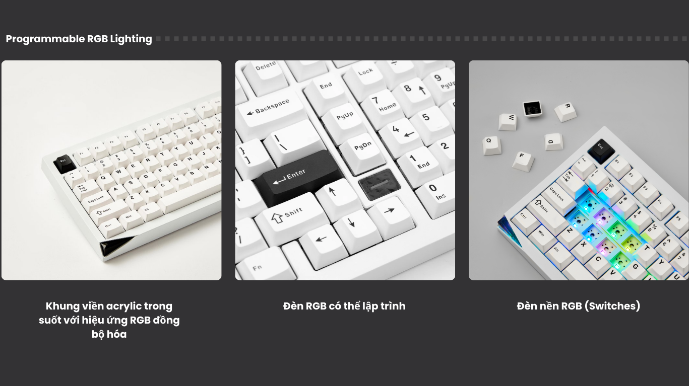 Bàn phím AKKO Mineral 02 VIA 6